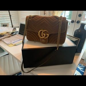 Medium Gucci Marront